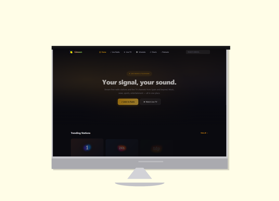 Limoon – Free Online Radio & Live TV Streaming
